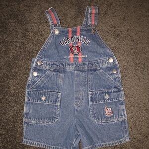 Vtg Cardinals Overalls